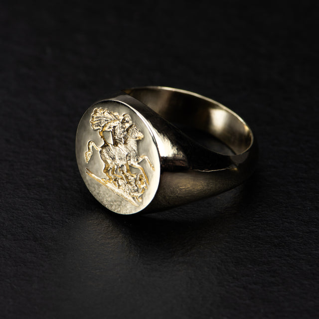 Personalised Signet Ring - WELLINGTON
