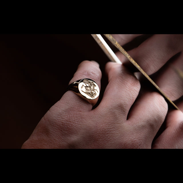 Personalised Signet Ring - WELLINGTON