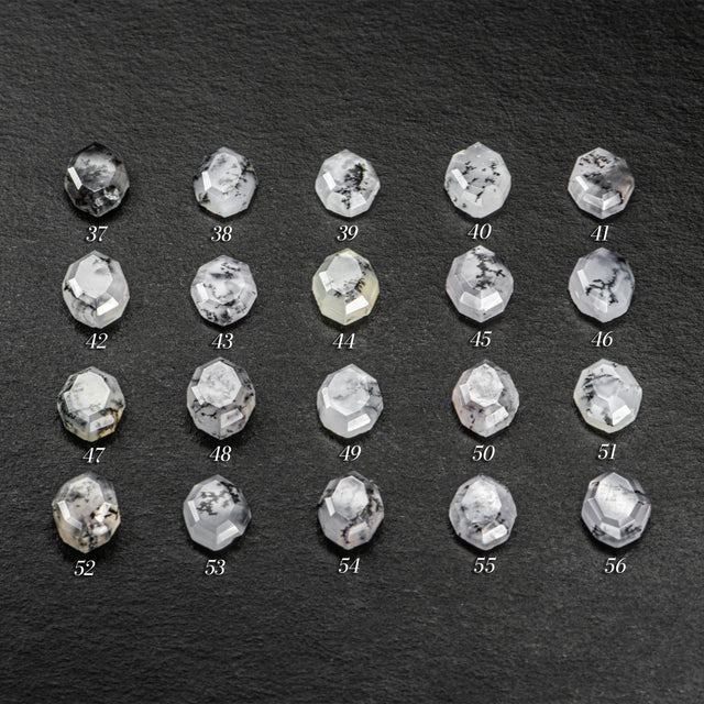 Dendritic Opal Ring - WINTER