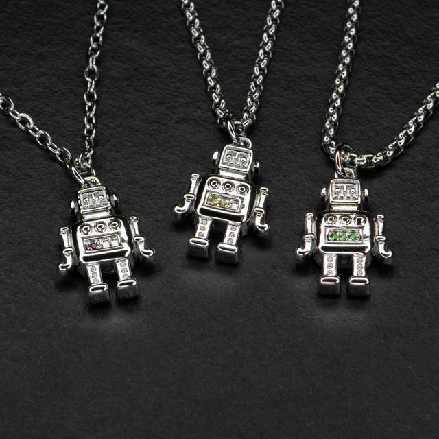 Robot Pendant - SOCIAL BATTERY