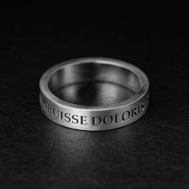 custom engraved silver ring