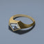 1ct Fancy Cut Diamond Ring - JUXTAPOSE