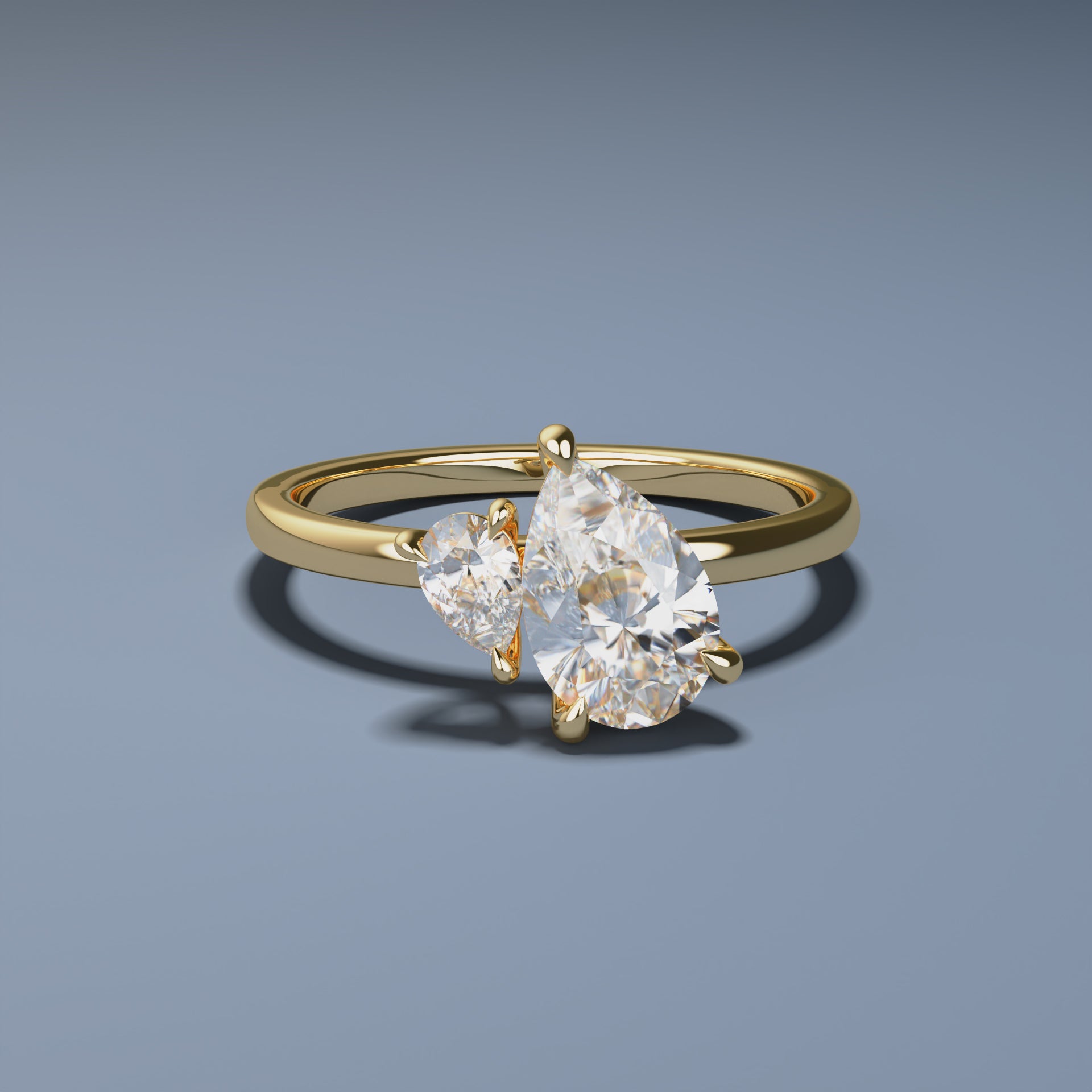 1.2ct Two Stone Ring - UNION