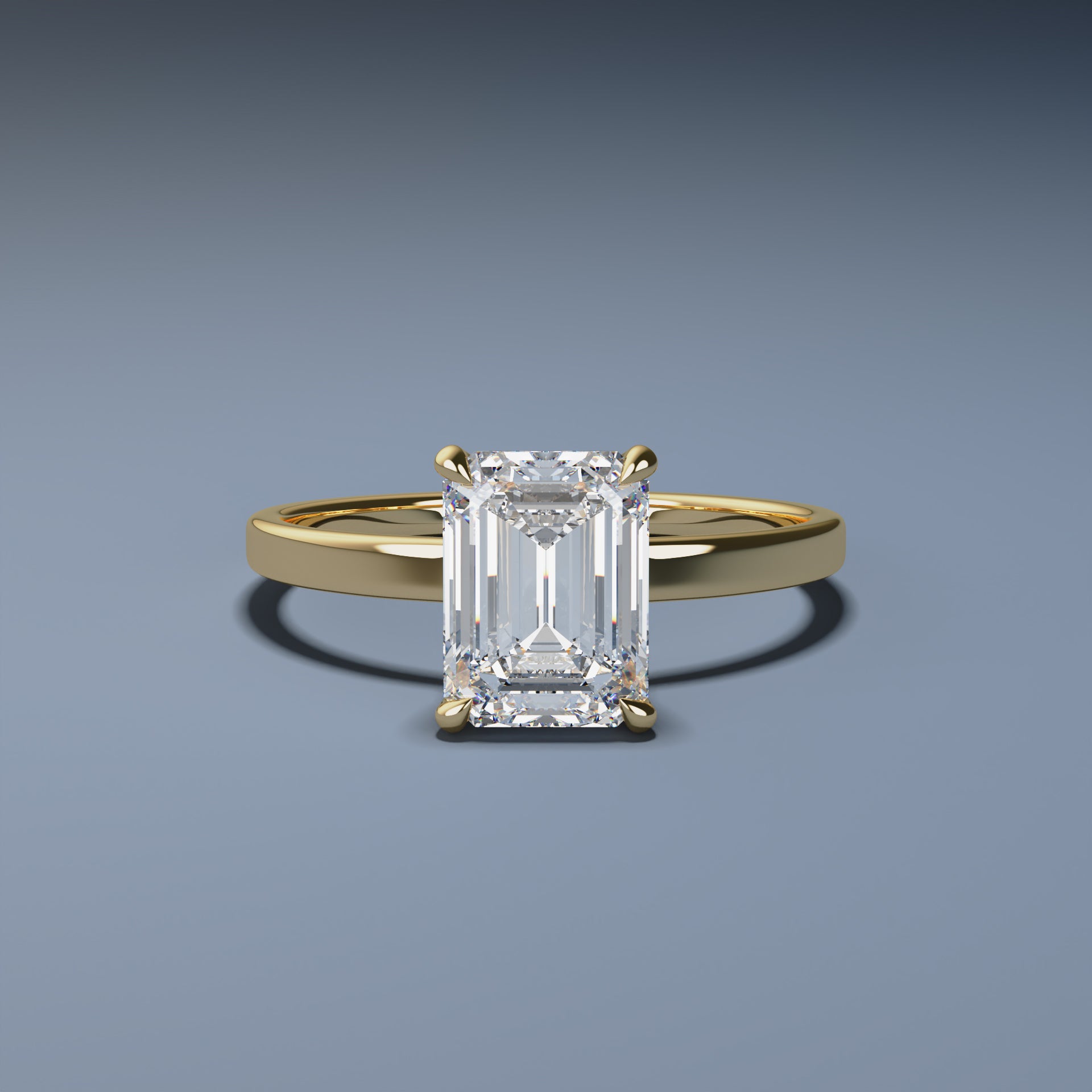 1.2ct Solitaire Ring - DECO