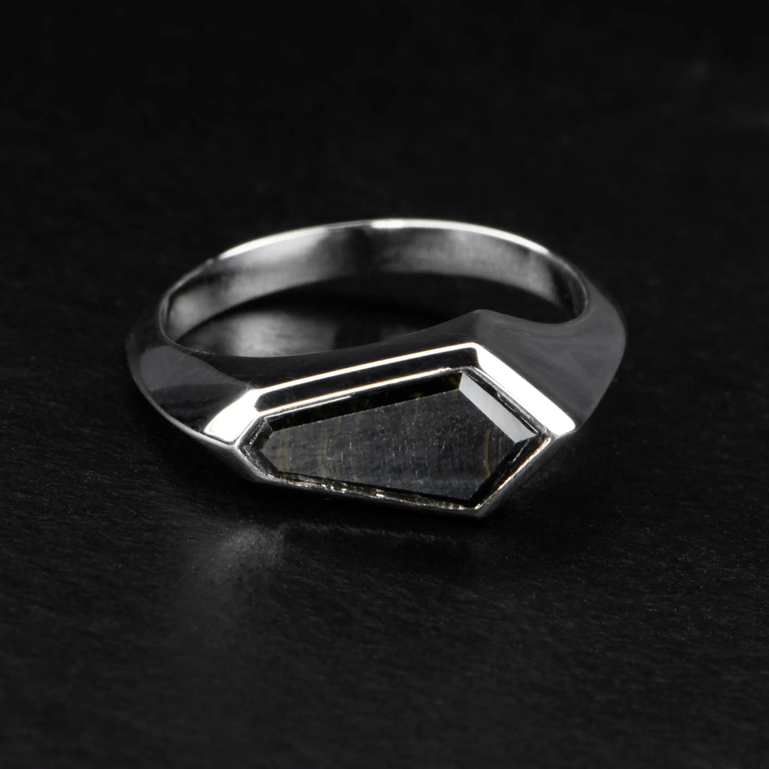 Asymmetrical Ring - FALCON'S EYE - AHW Studio