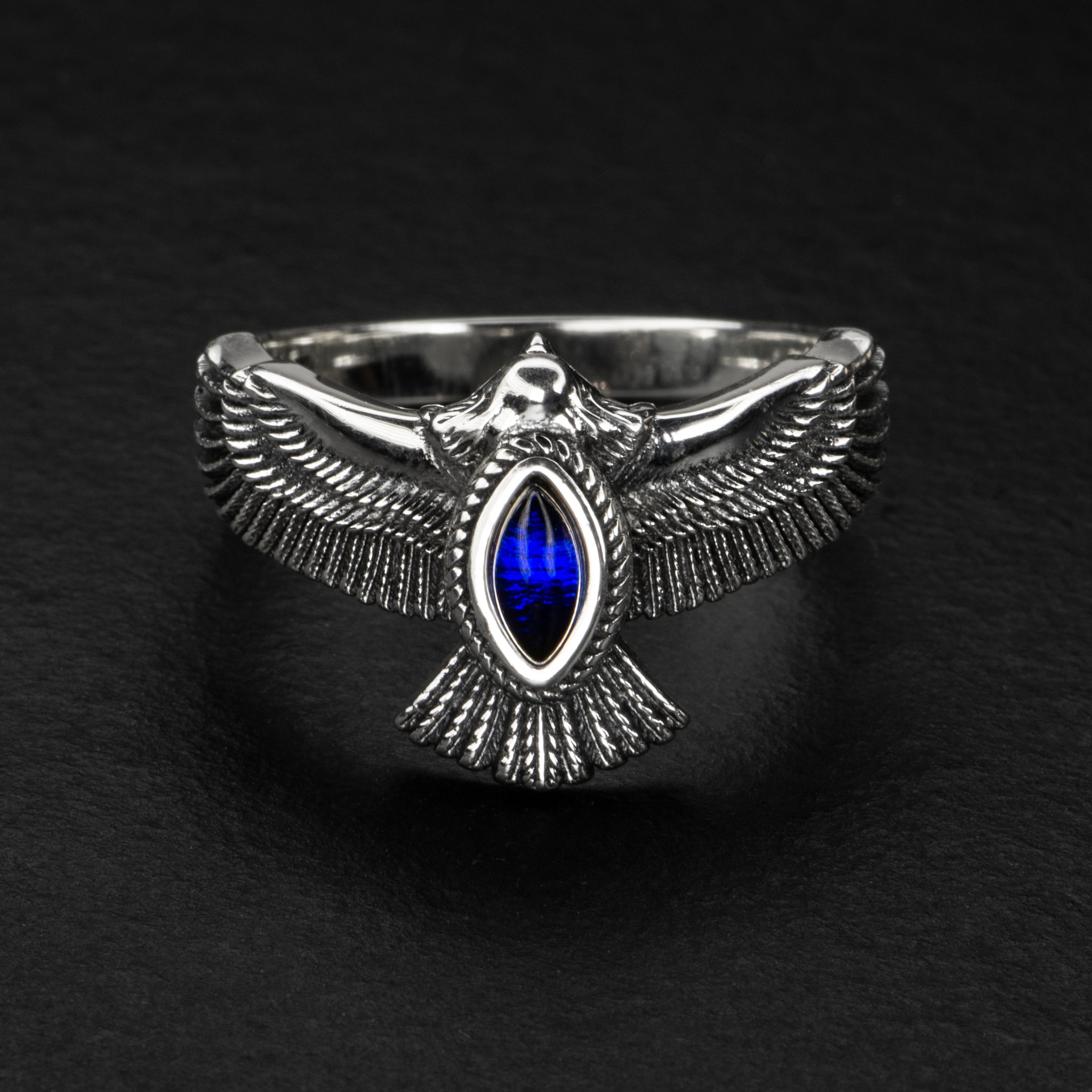 Eagle Sapphire Ring - AQUILA - AHW Studio