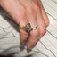 Yellow Gold Signet - VESTIGE - AHW Studio