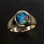 Gold Opal Ring - GALAXY - AHW Studio