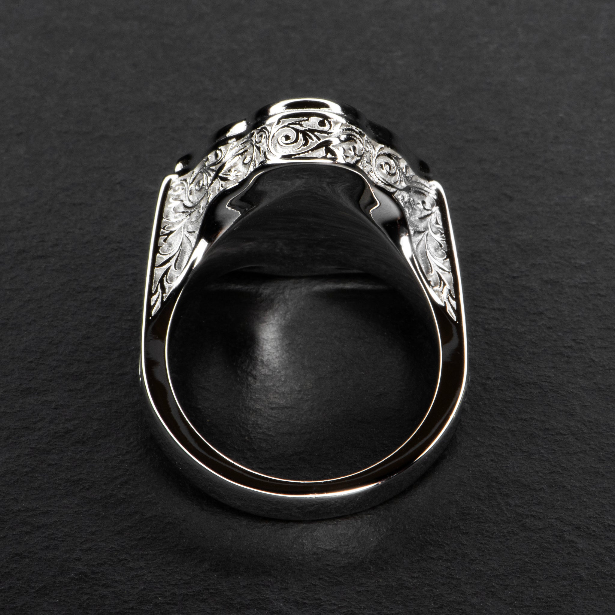 Silver Spinner Ring - CELESTIME - AHW Studio