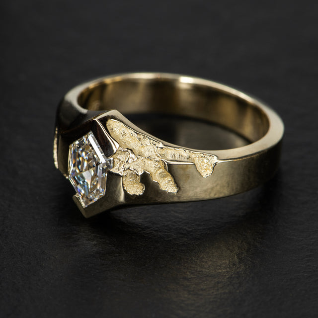 1ct Diamond Signet Ring - AEON