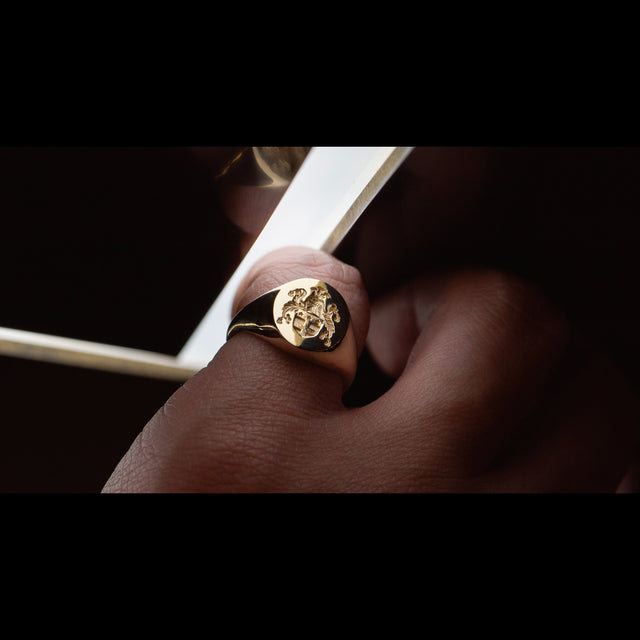 Personalised Signet Ring - OXFORD