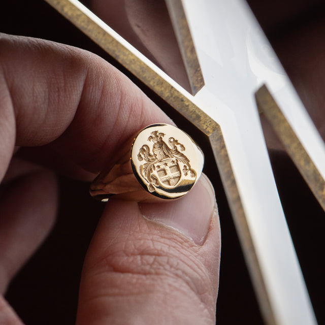 Personalised Signet Ring - OXFORD