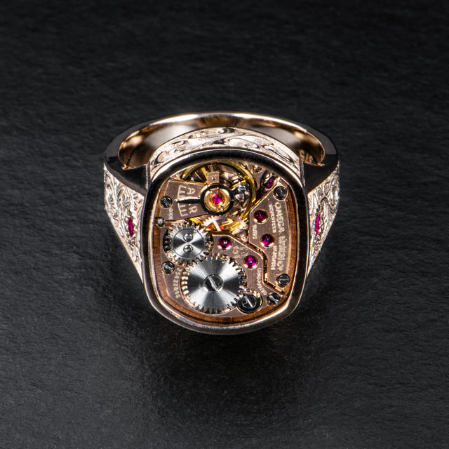 国内で当店のみ AHW STUDIO - Gold & Silver Signet - HARVEST Rings buy online - From AHW Studio