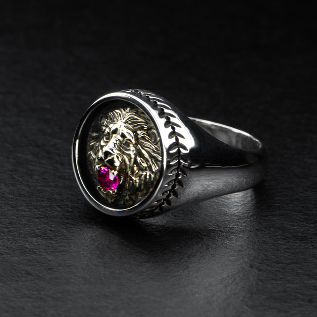 Lion Ruby Ring - CUSTODIAN