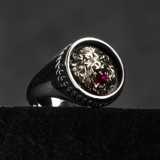 Lion Ruby Ring - CUSTODIAN