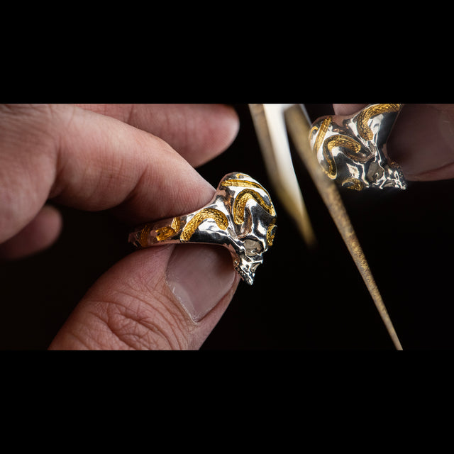 Skull Ring - OUROBOROS REX