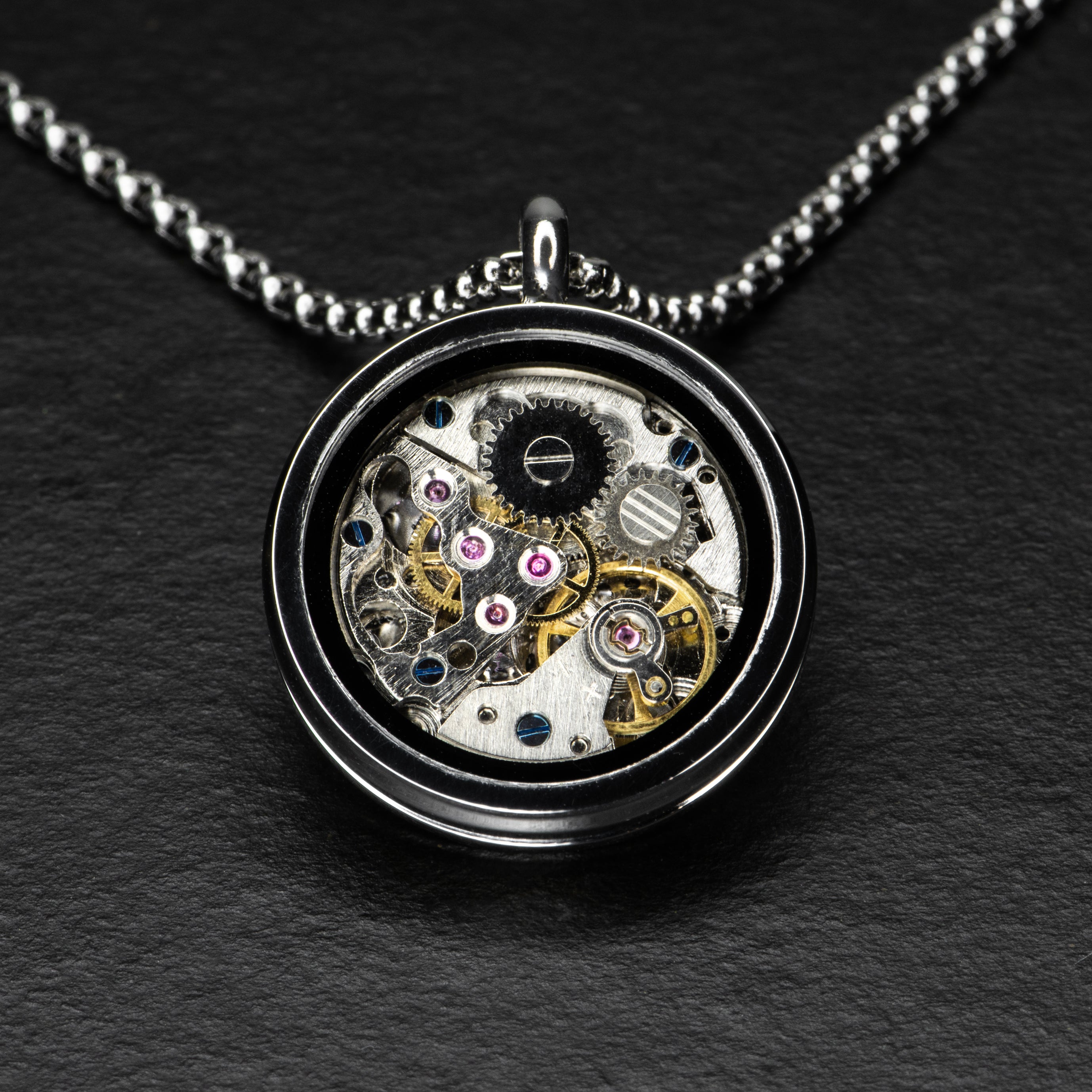 Watch Movement Pendant - MEDALLION