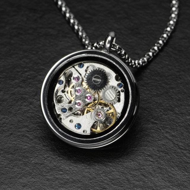 Watch Movement Pendant - MEDALLION