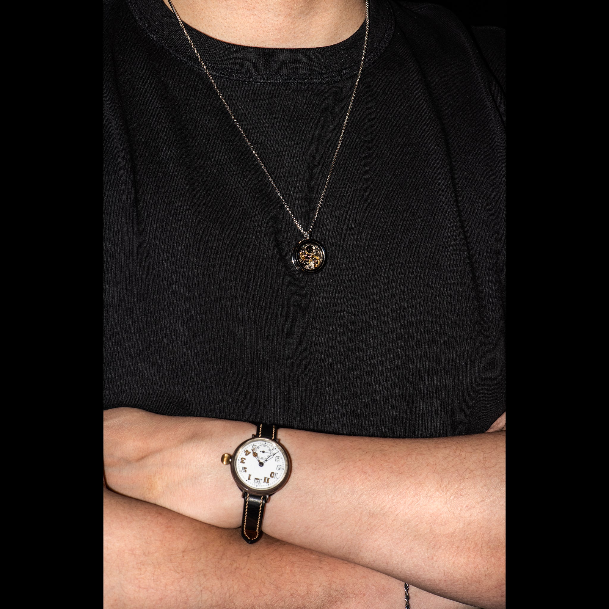 Watch Movement Pendant - MEDALLION - AHW Studio