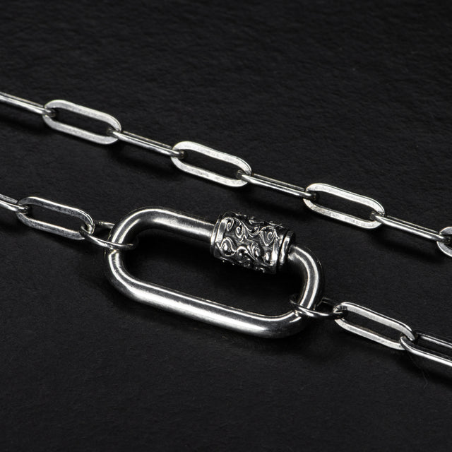 Lock Silver Chain - VAULT