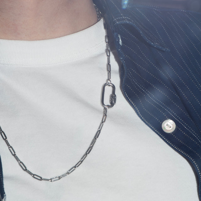Lock Silver Chain - VAULT