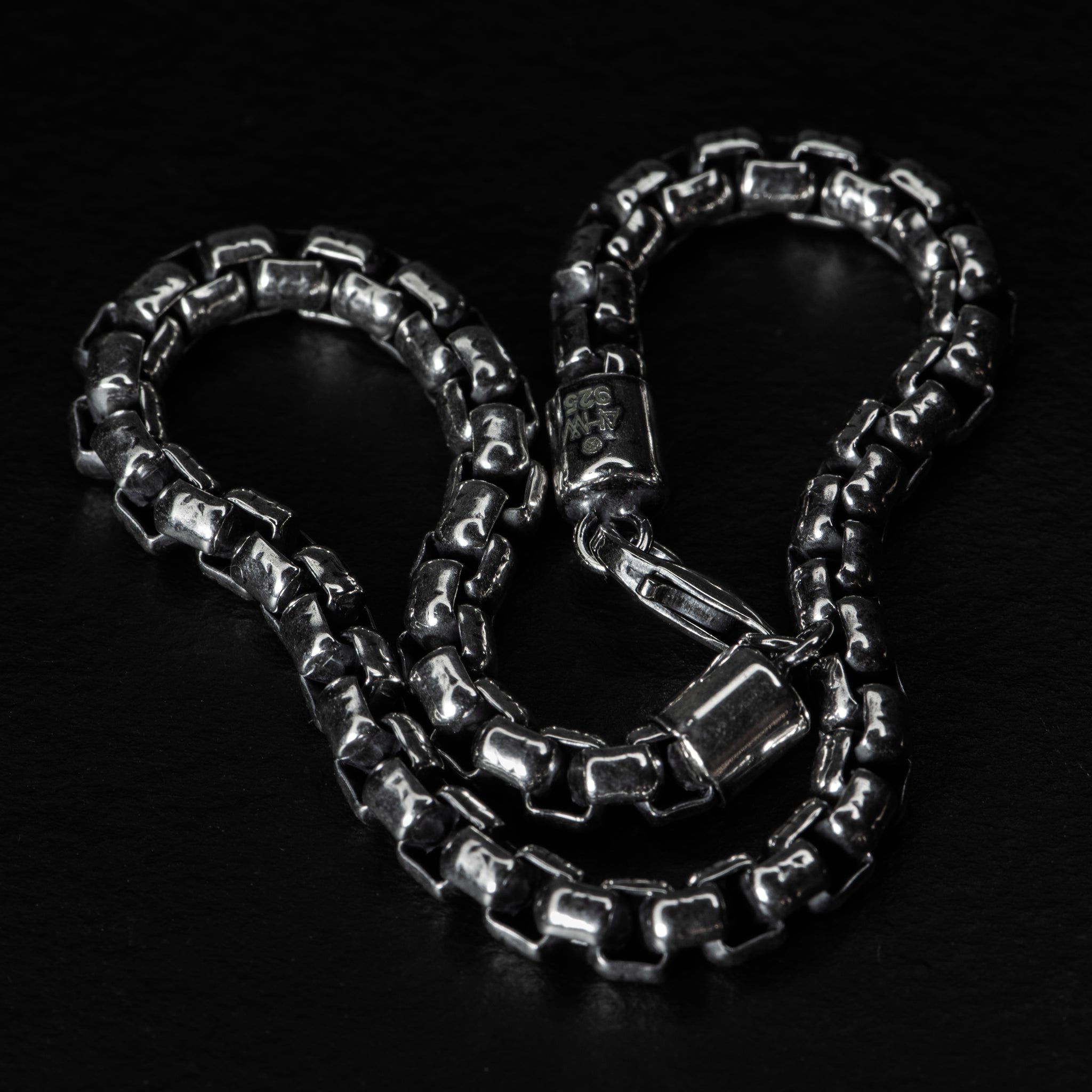 4mm Box Bracelet - BOXER - AHW Studio