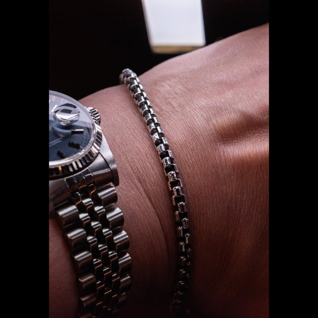 4mm Box Bracelet - BOXER