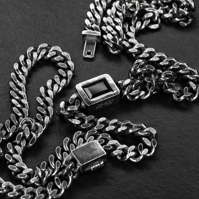 Heavyweight Onyx Chain - WARDEN
