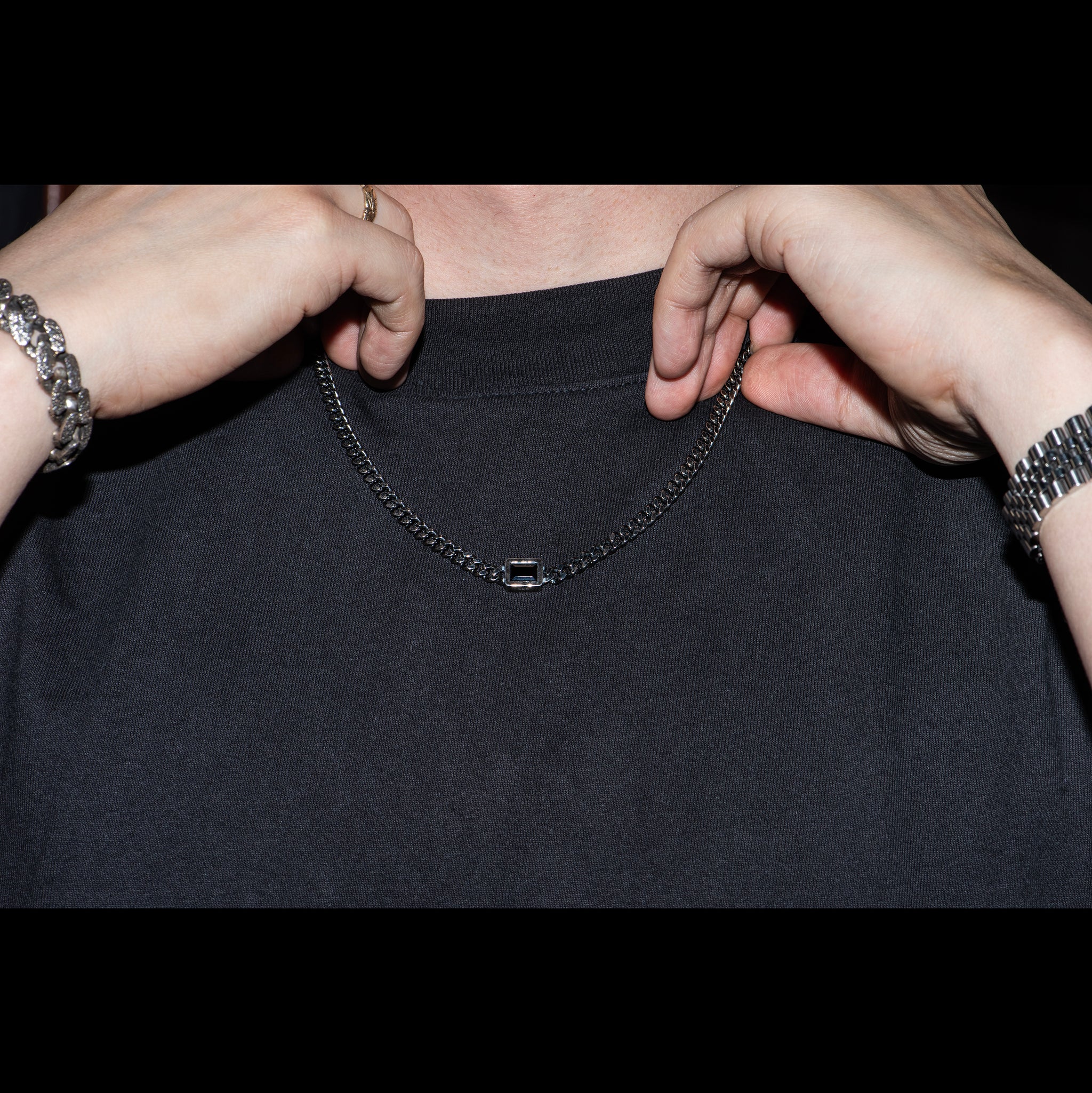 Heavyweight Onyx Chain - WARDEN - AHW Studio