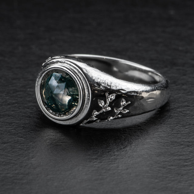 Moss Agate Ring - SPRING