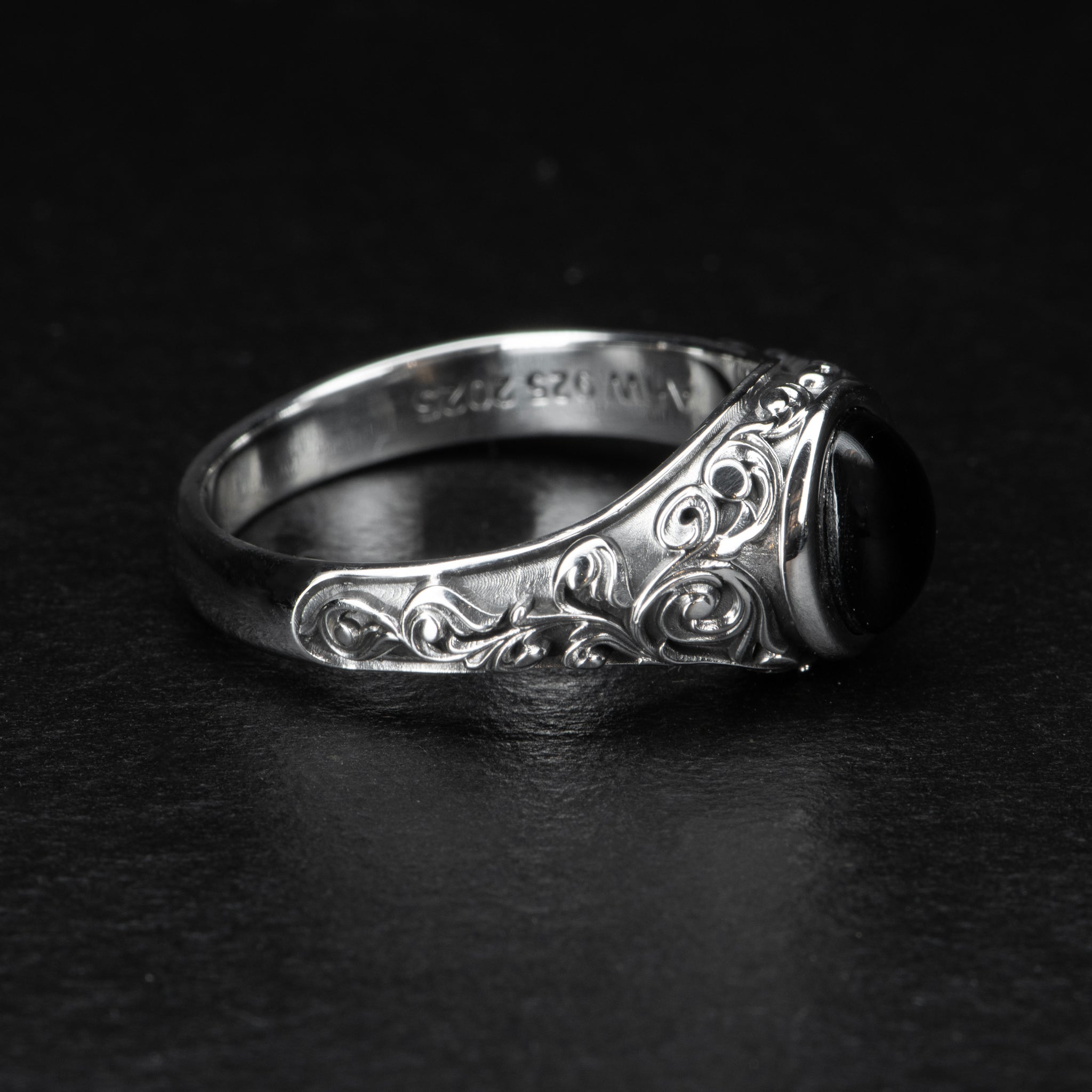 Onyx Signet Ring - ICONYX - AHW Studio