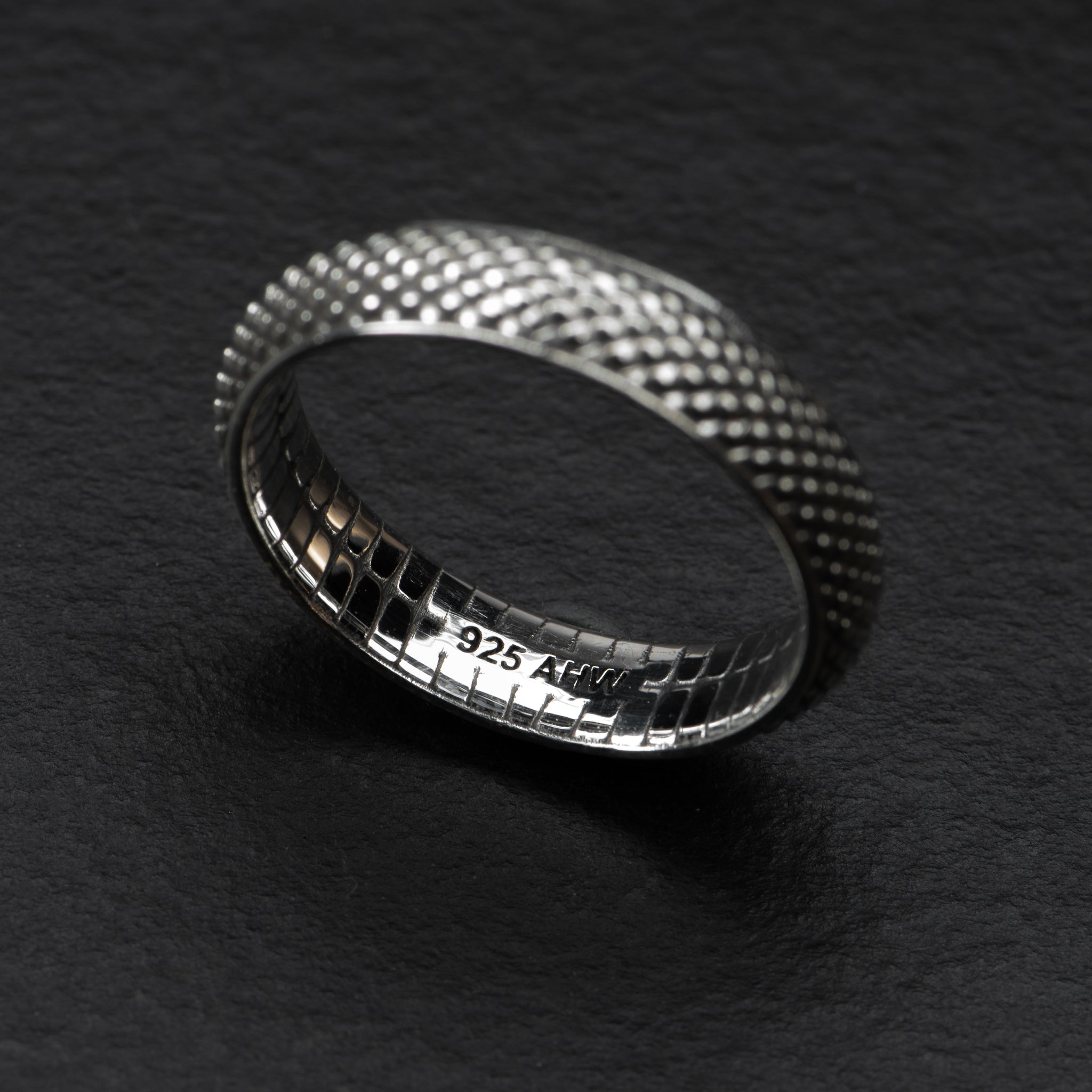 Silver Band - DIAMONDBACK - AHW Studio