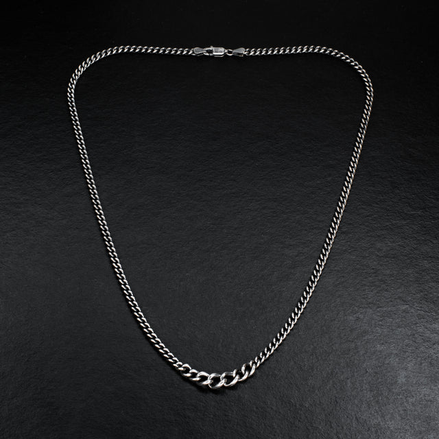 Silver Cuban Chain - GRADIENT LINK