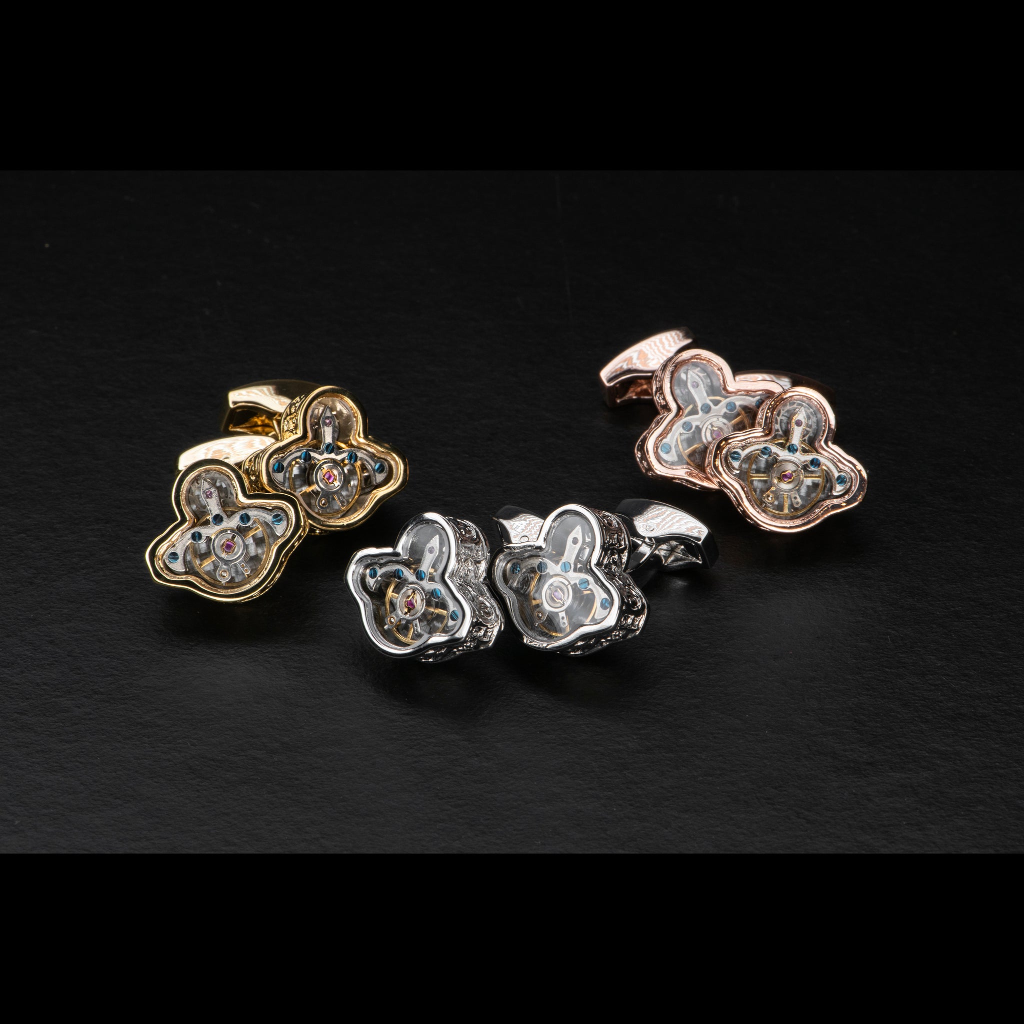 Mechanical Cufflinks - AXIS - AHW Studio