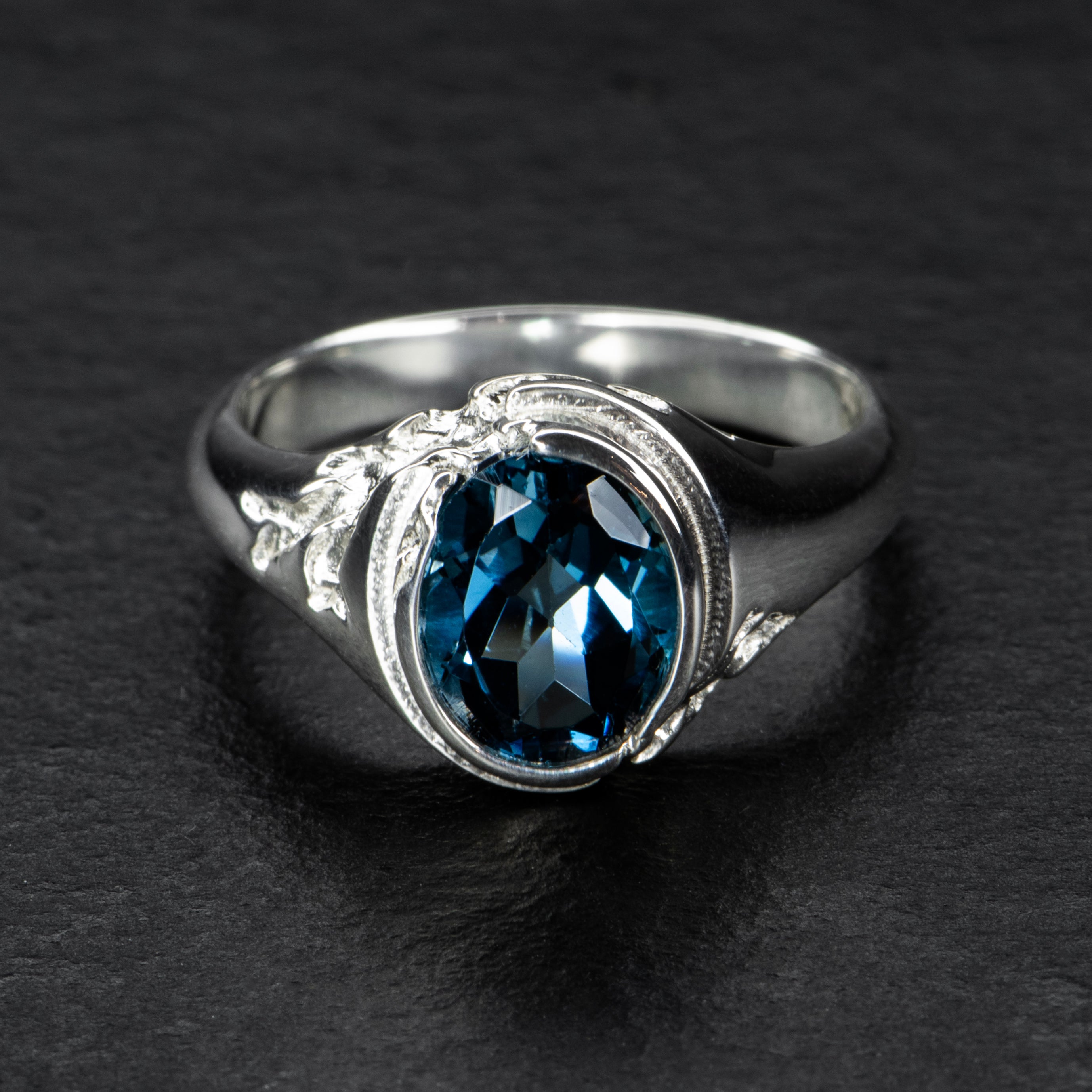 Topaz Signet Ring - QUASAR
