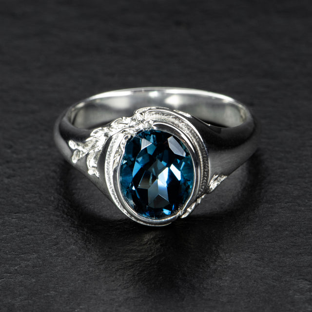 Topaz Signet Ring - QUASAR