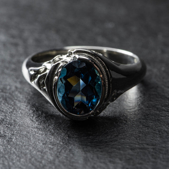Topaz Signet Ring - QUASAR
