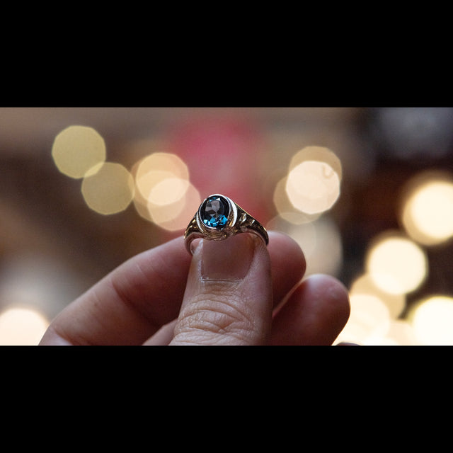 Topaz Signet Ring - QUASAR