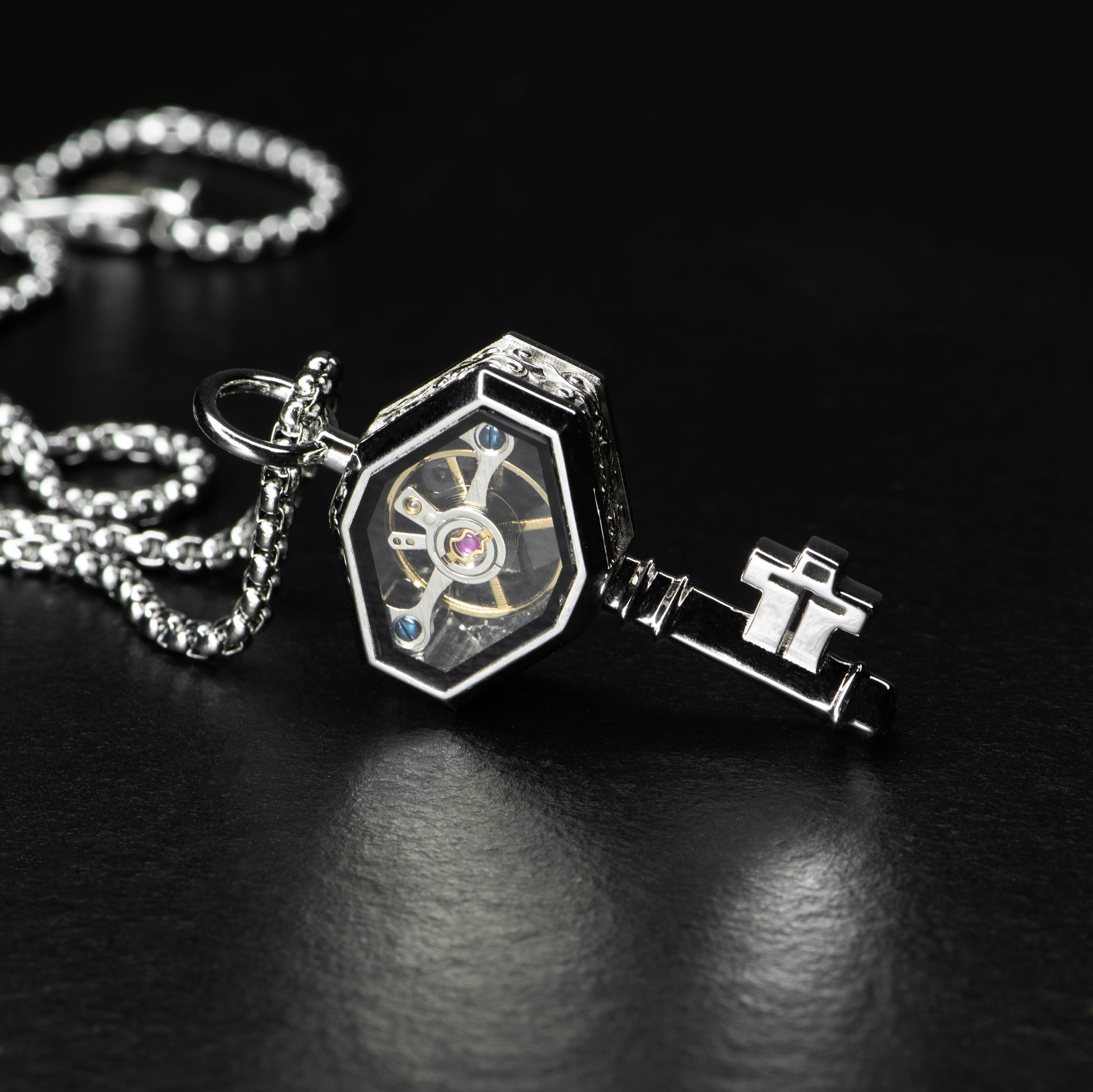 Key Pendant - SKELETON KEY - AHW Studio