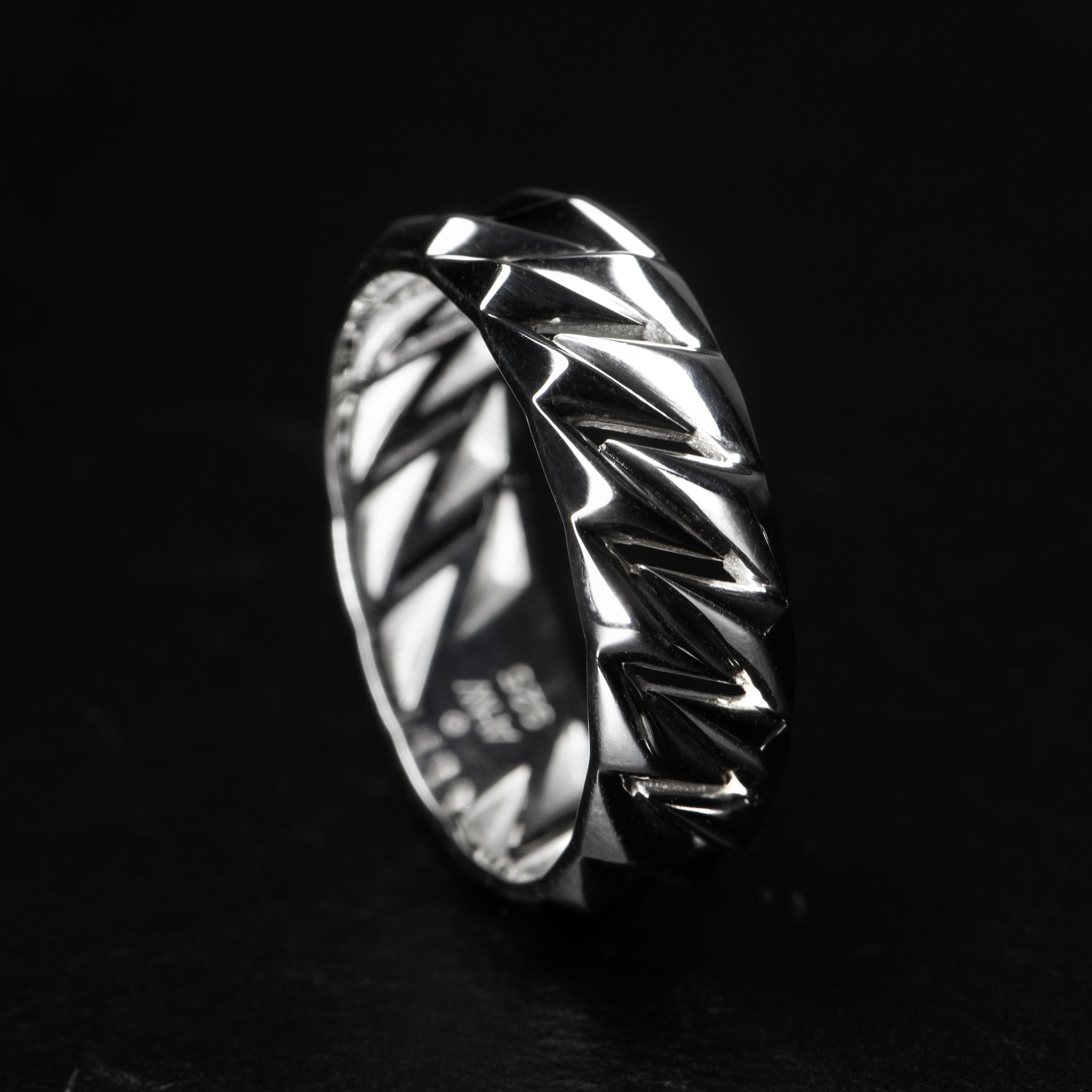7mm Silver Band - CIRCUIT - AHW Studio