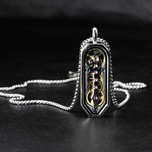 Steel Mechanical Pendant - WHIRLWIND