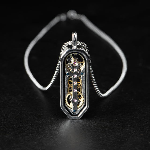 Steel Mechanical Pendant - WHIRLWIND