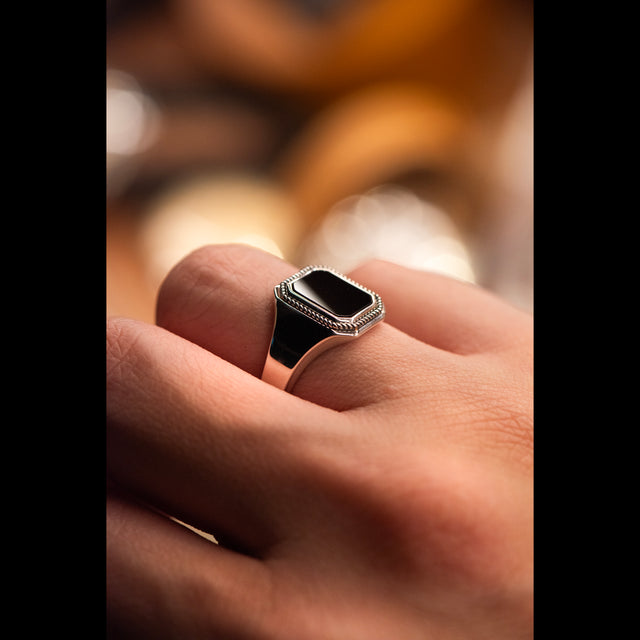 Rectangle Signet - DARK DECO