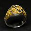 Ruby & Gold Rose Ring - BRIARHEART - AHW Studio