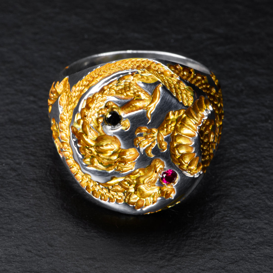 Black Diamond • Ruby • Gold Dragons - ETERNITY - AHW Studio