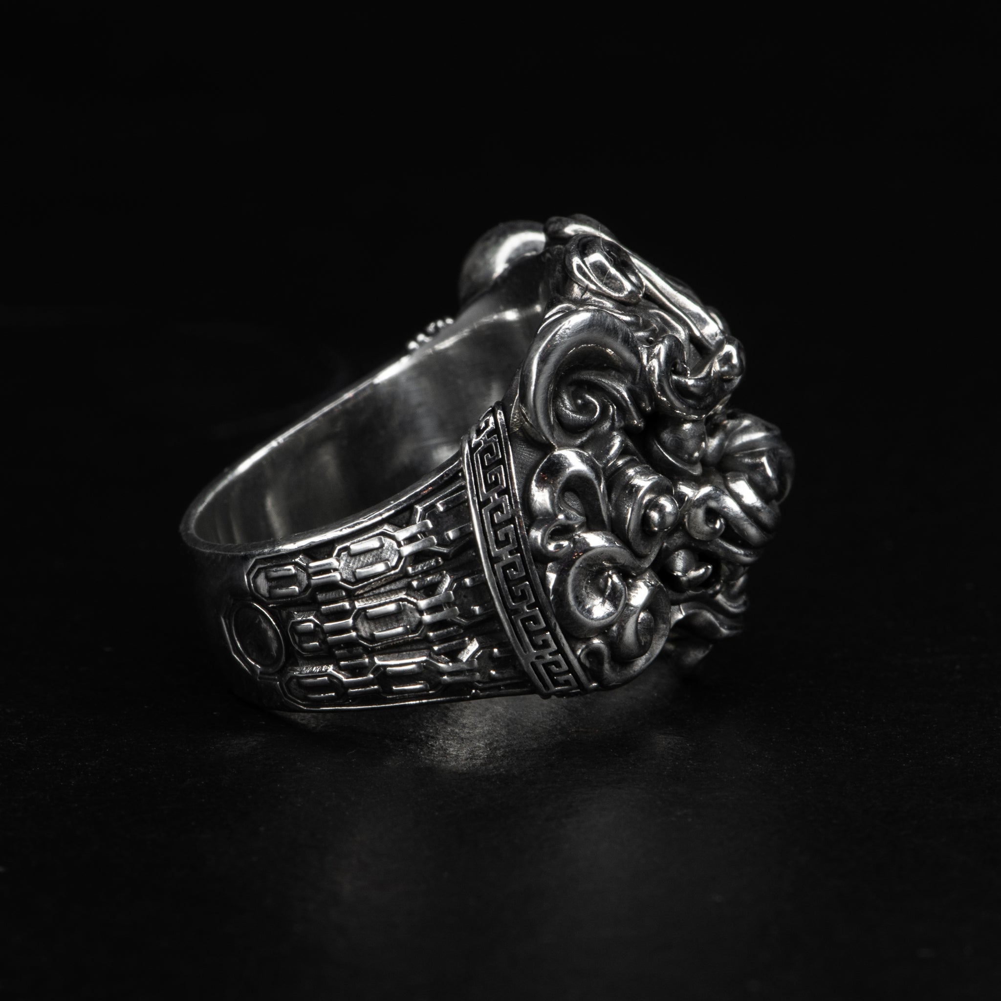 Foo Dog Ring - LION'S GATE - AHW Studio