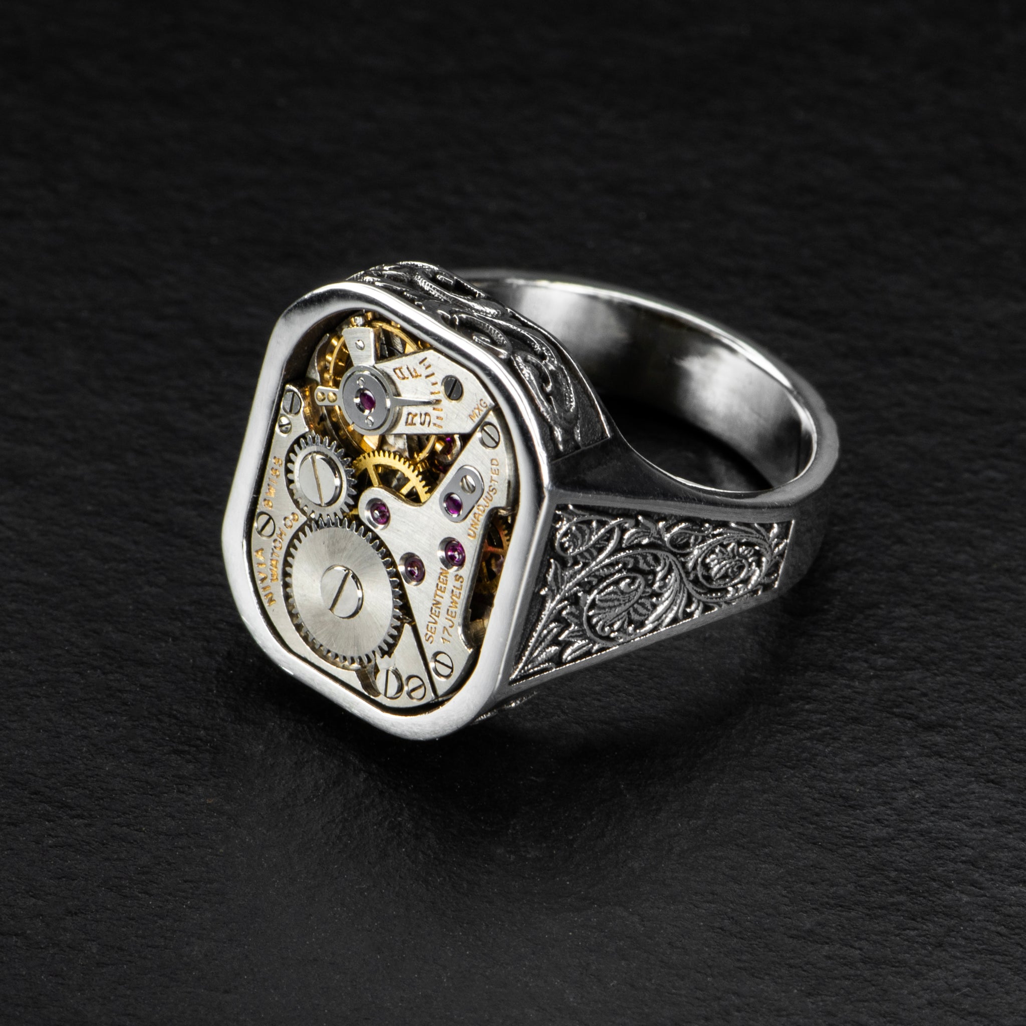 Antique Ruby Ring - DUKE - AHW Studio