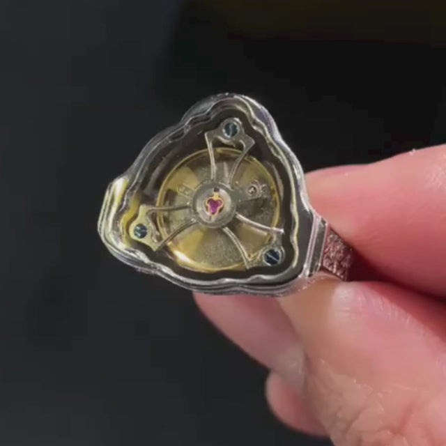 Silver Spinner Ring - CELESTIME