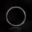 carved band silver ring