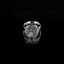 vintage round silver ring